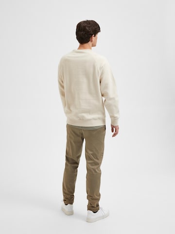 SELECTED HOMMESweater majica 'Karl' - bež boja