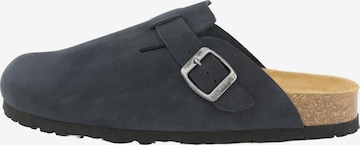 Piece Of Mind Clogs 'Comfort' in Blauw: voorkant