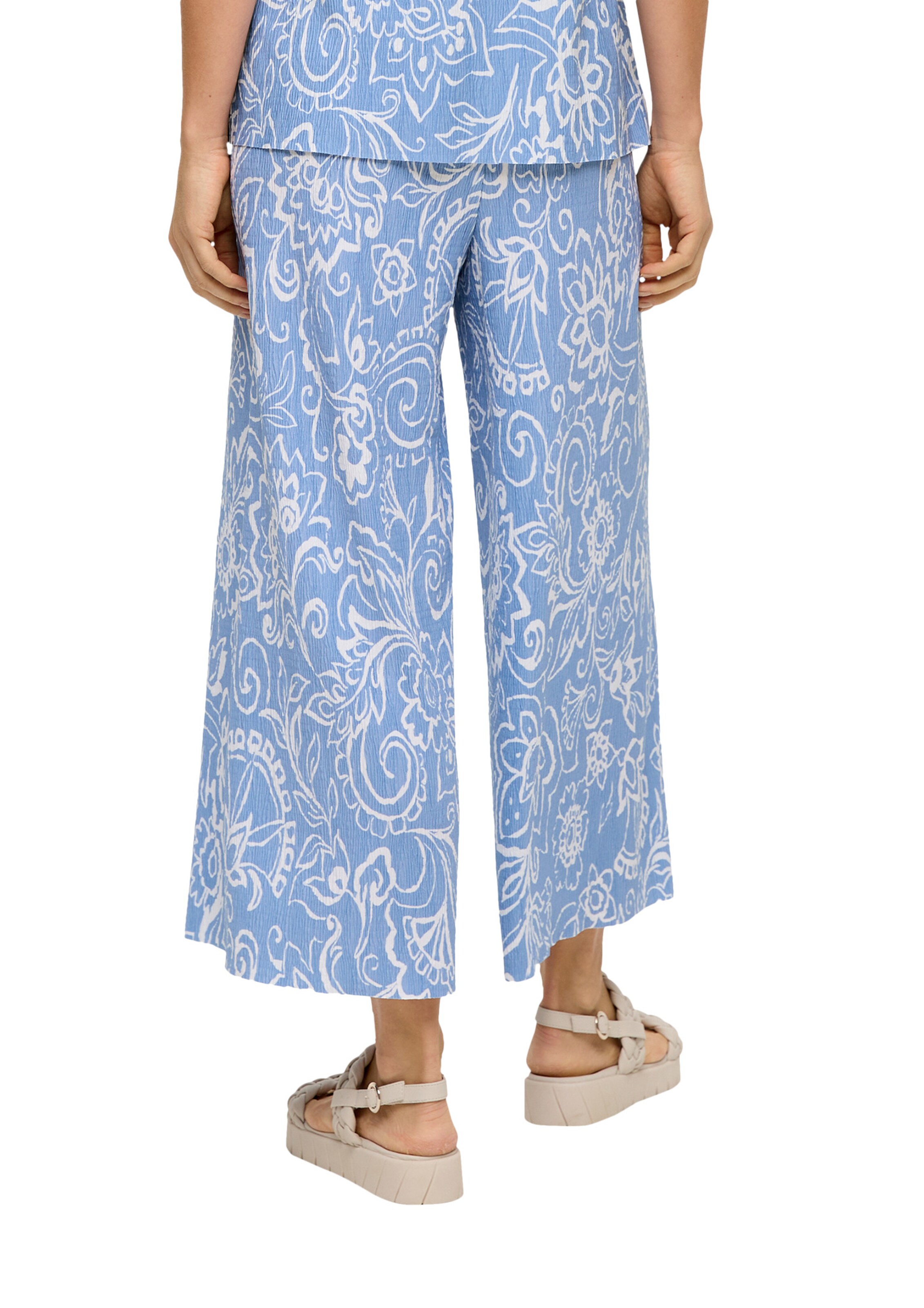 s.Oliver Široký strih Nohavice - Modrá