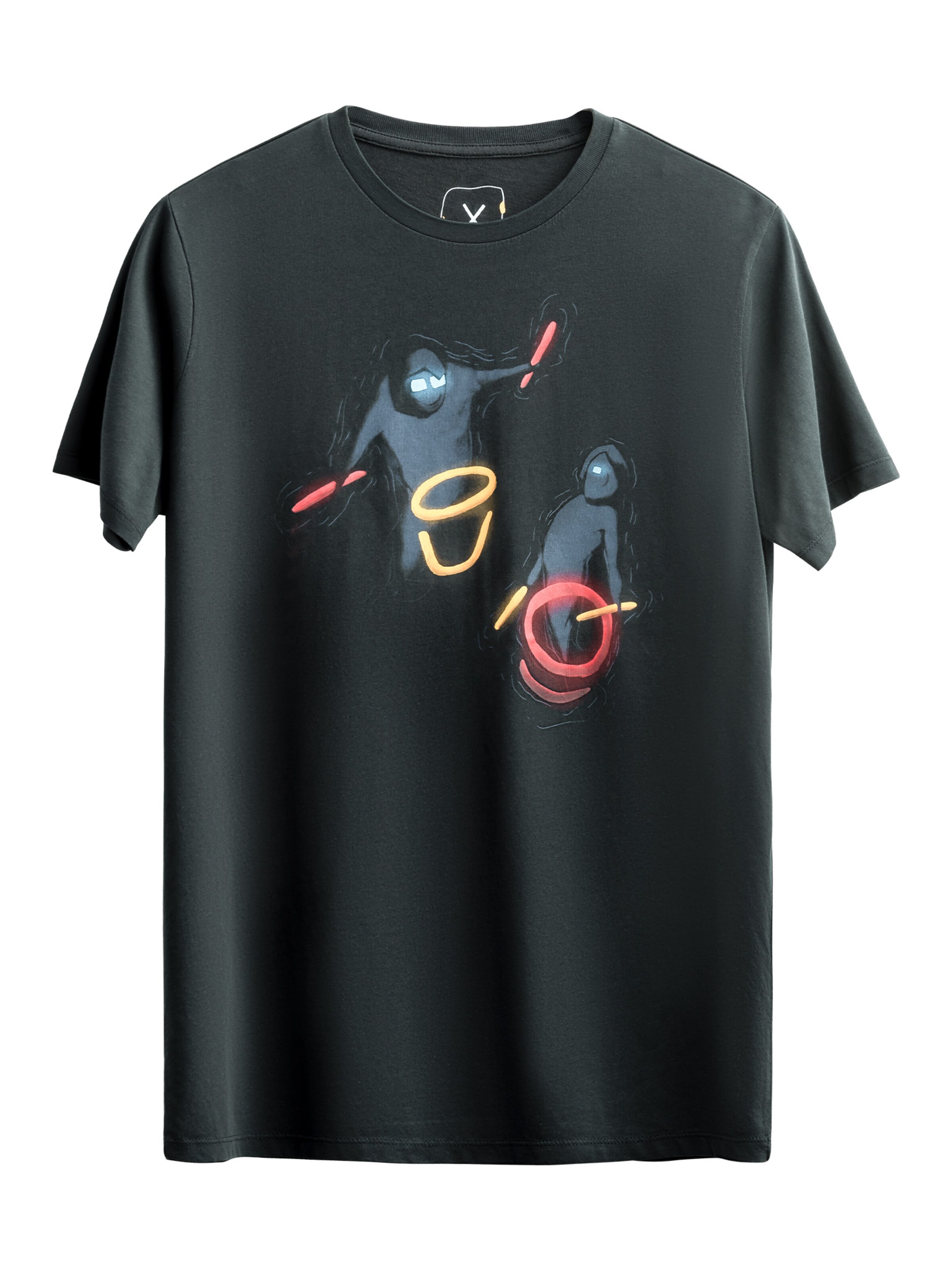 Maglietta 'Bug' di Kaft in verde: frontale