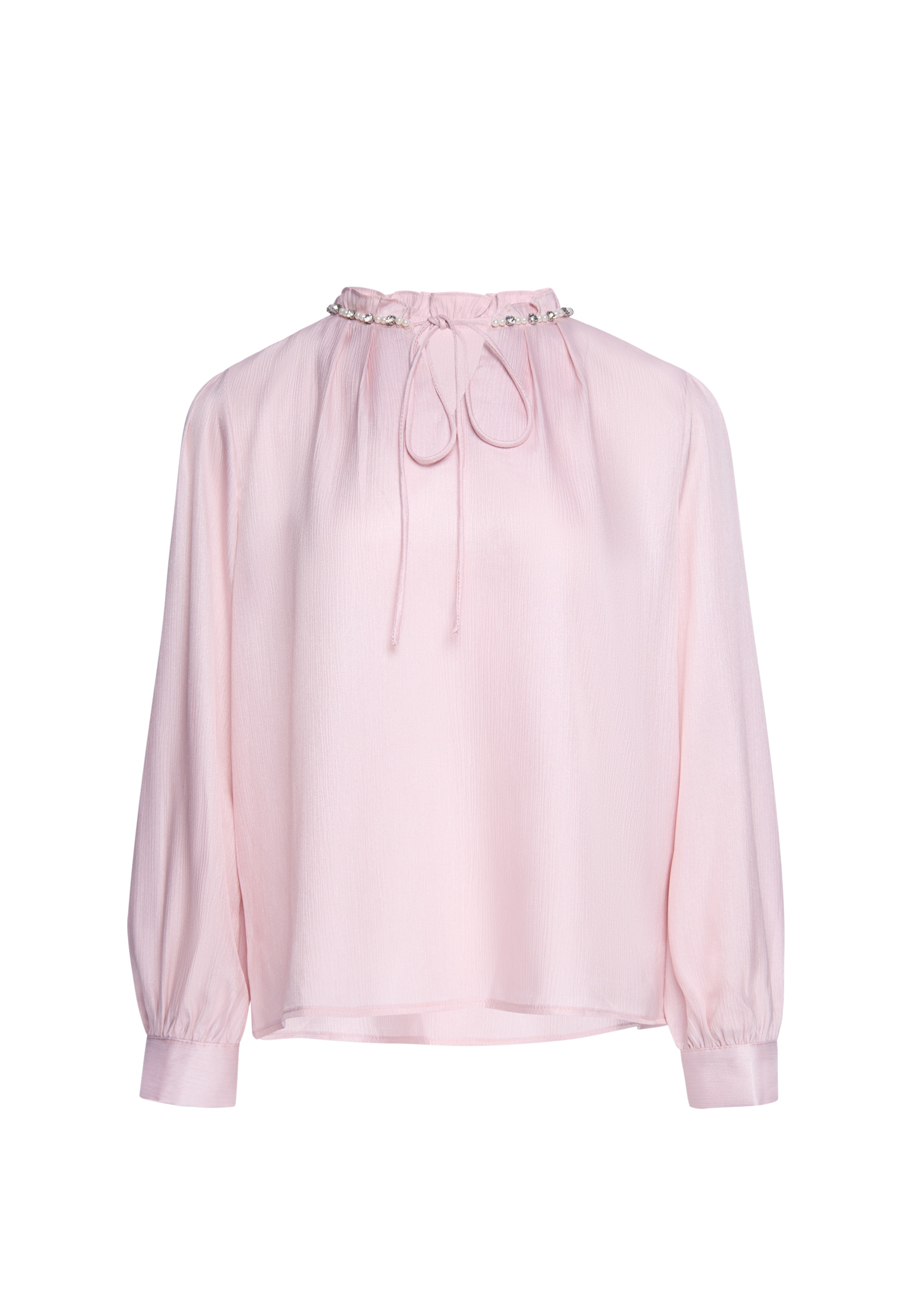 faina Blouse in Roze: voorkant