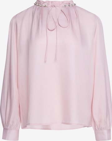faina Blouse in Roze: voorkant