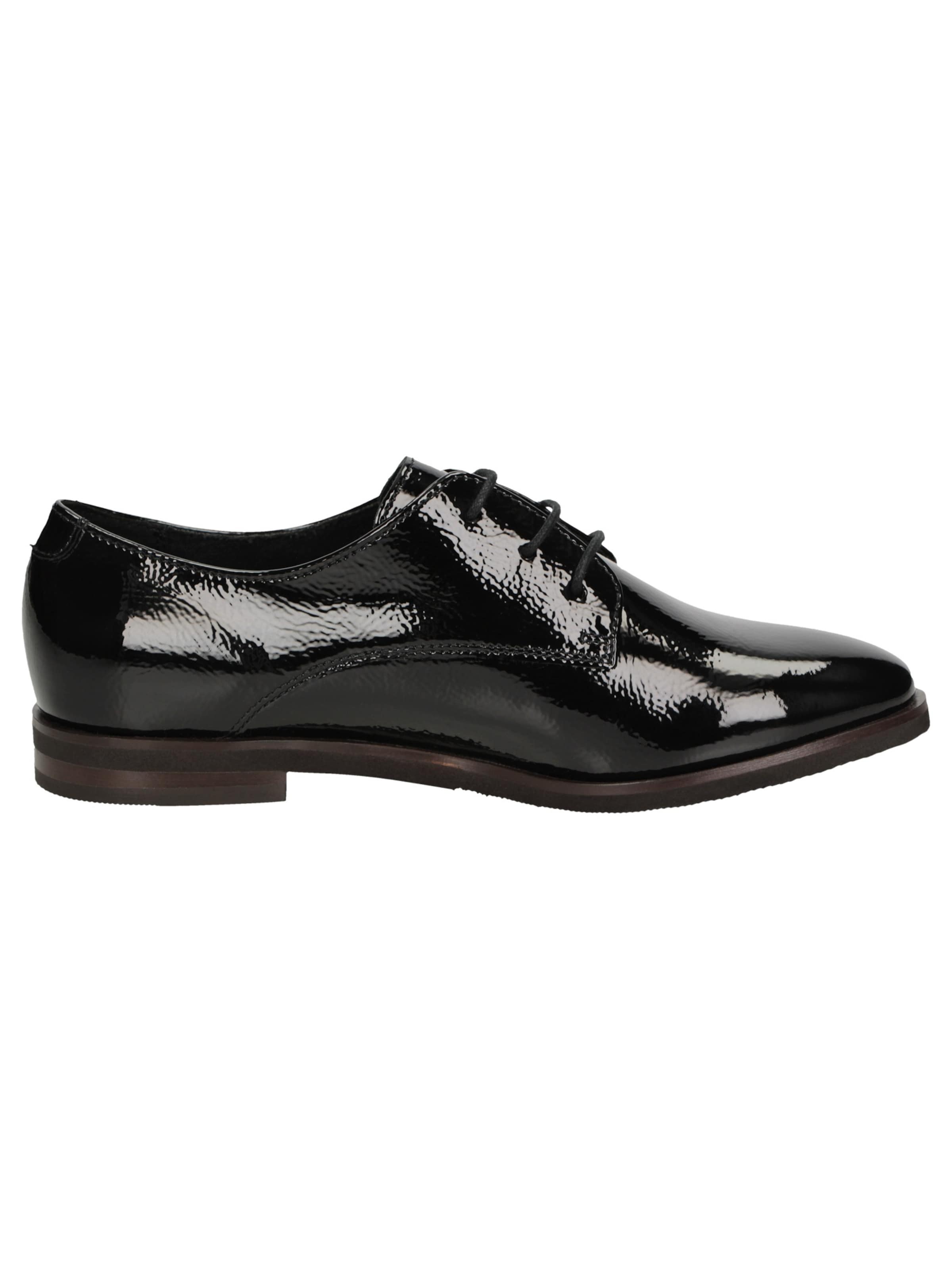 SIOUX Lace-up shoe ' Bovinia-714 ' in Black