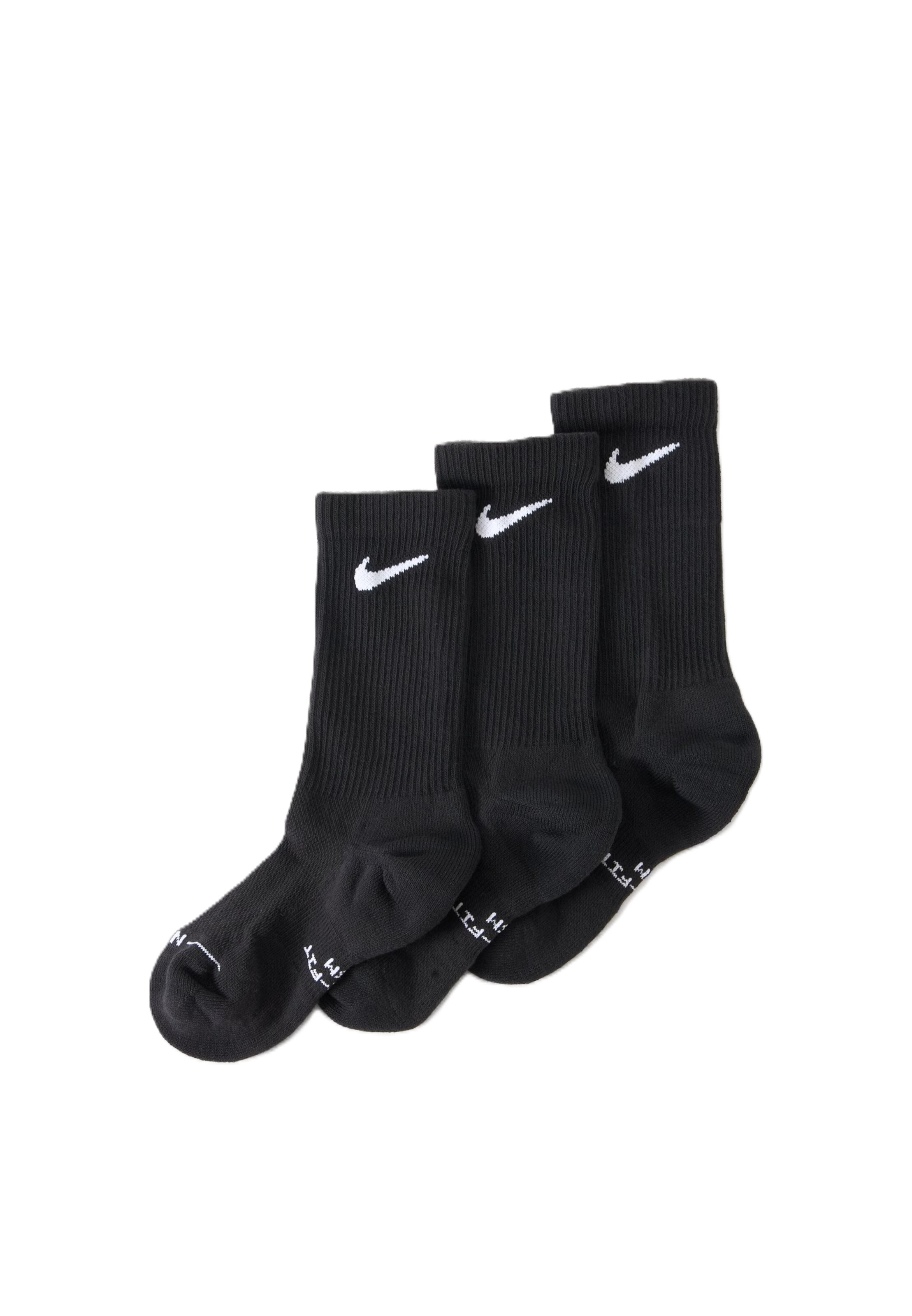 NIKE Спортни чорапи 'ED ELVD' в черно: отпред