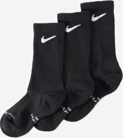 NIKE Urheilusukat 'ED ELVD' koossa 34-38 värissä musta / valkoinen, Tuotenäkymä