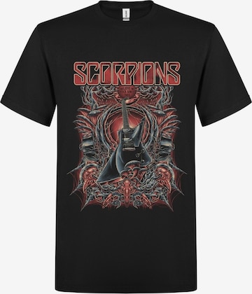 T-Shirt 'Scorpions Peacemaker' Rockshirts en noir : devant