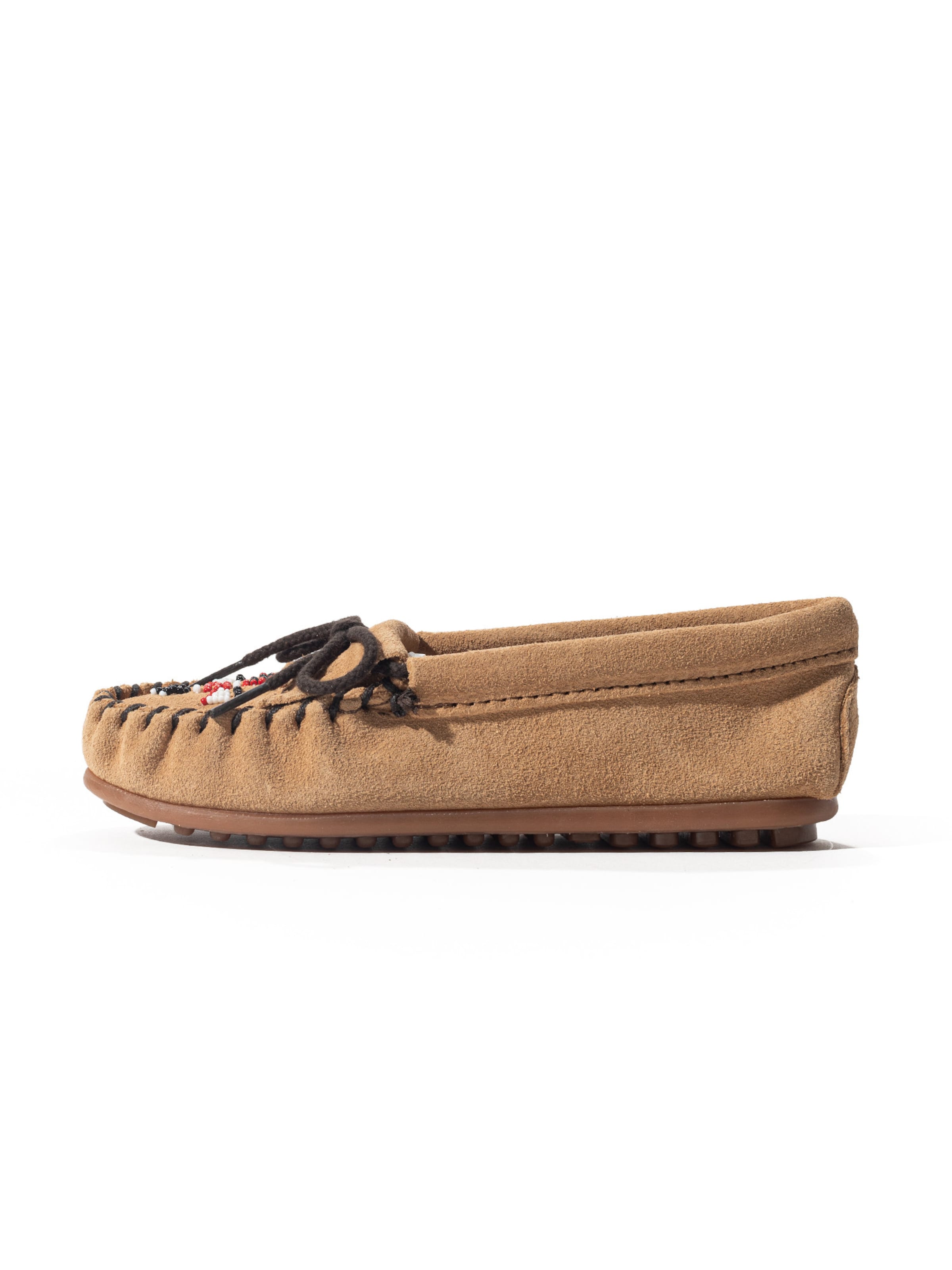 Minnetonka Low shoe 'Thunderbird' in Brown: front