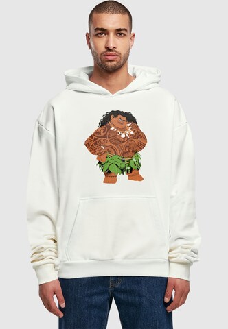 ABSOLUTE CULT Sweatshirt 'Moana - Maui' in White: front