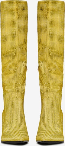 CESARE GASPARI Stiefel in Gold