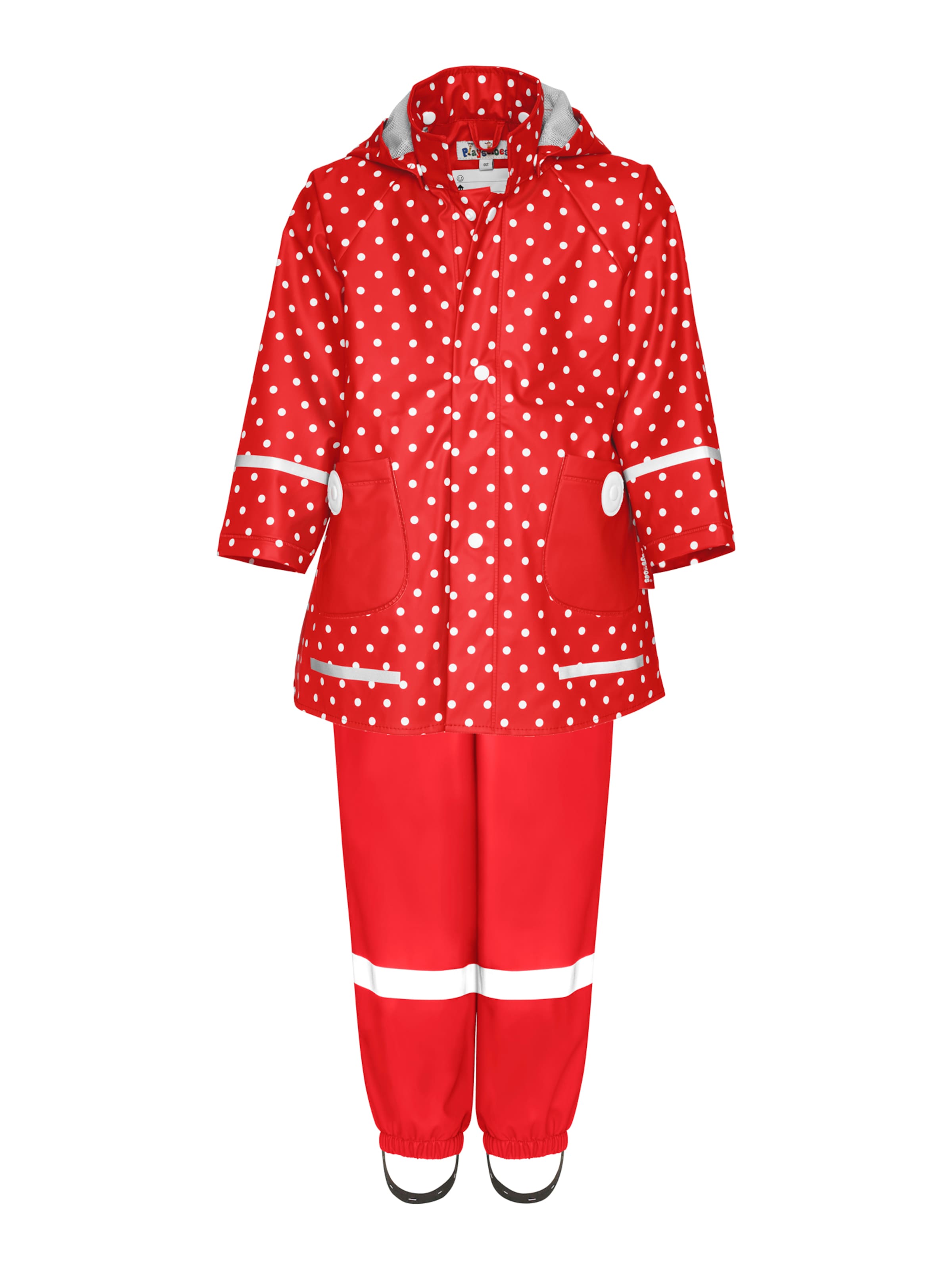 Completo funzionale di PLAYSHOES in rosso: frontale