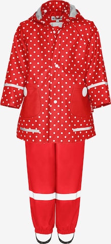 PLAYSHOES Toiminnallinen puku värissä punainen: etupuoli