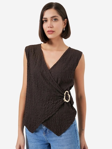 Camicia da donna di Bigdart in marrone