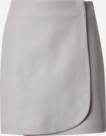 Fustă de la TOPSHOP pe gri: față