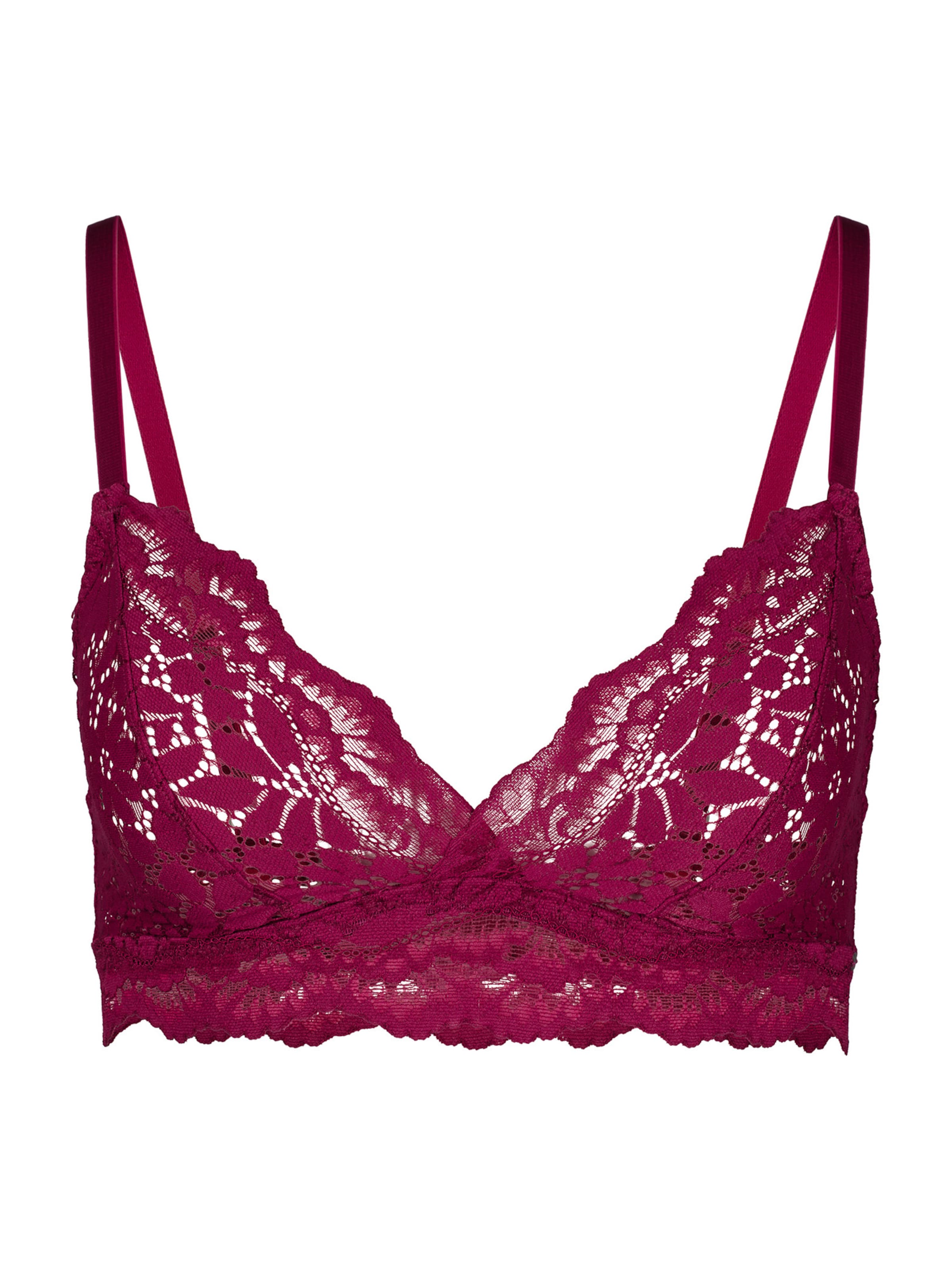 Skiny Triangel BH in Rot: Vorderseite