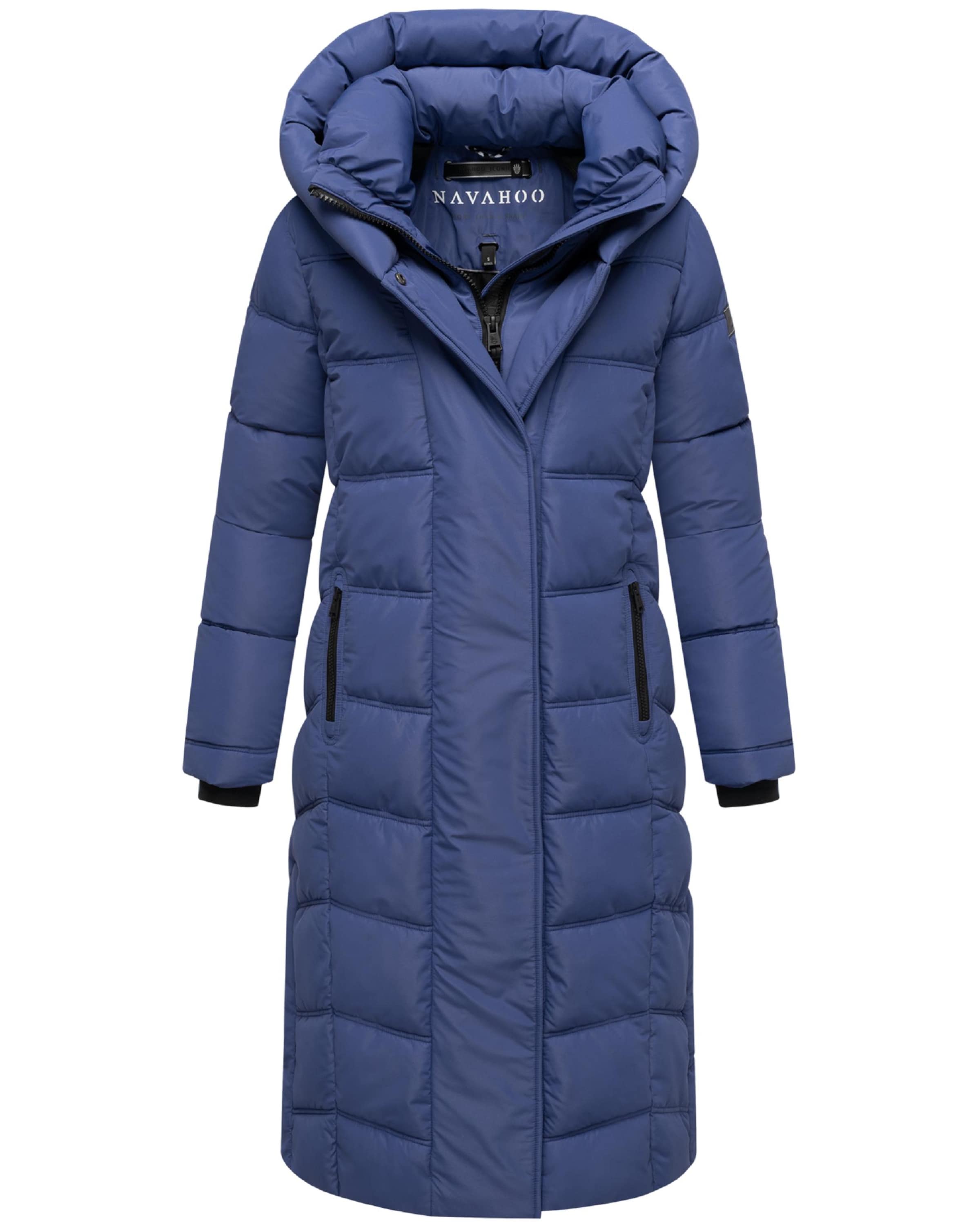 NAVAHOO Winter coat 'Engelsfeder XIV' in Purple