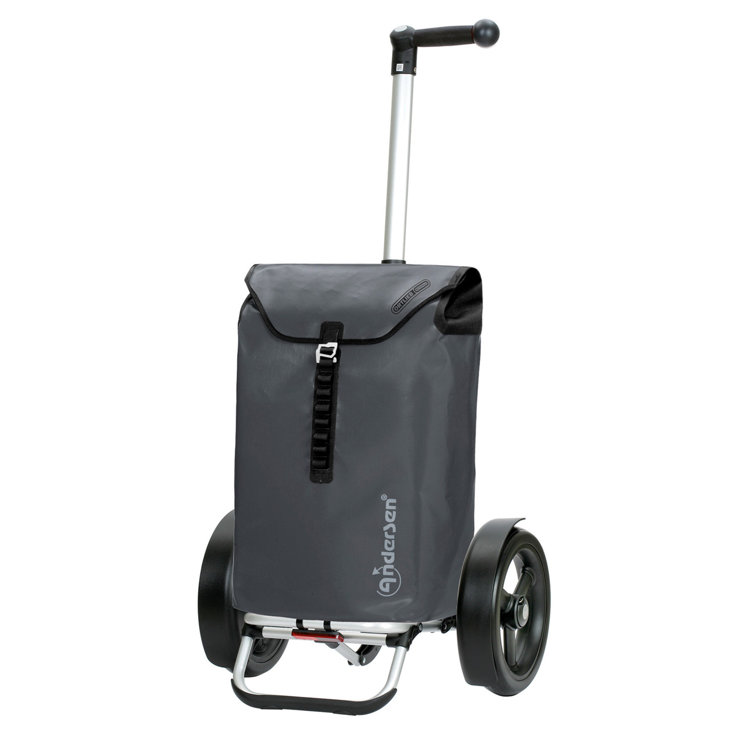 Andersen Shopper Trolley 'Tura' in Grau: Vorderseite
