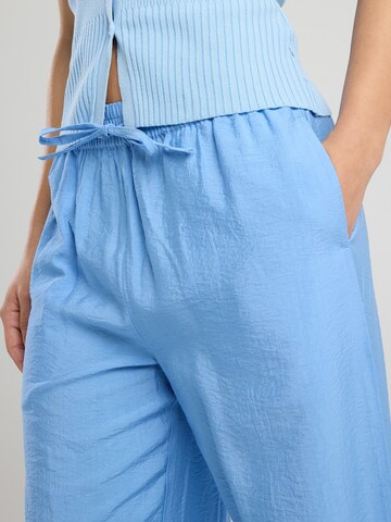America Today Wide leg Broek in Blauw