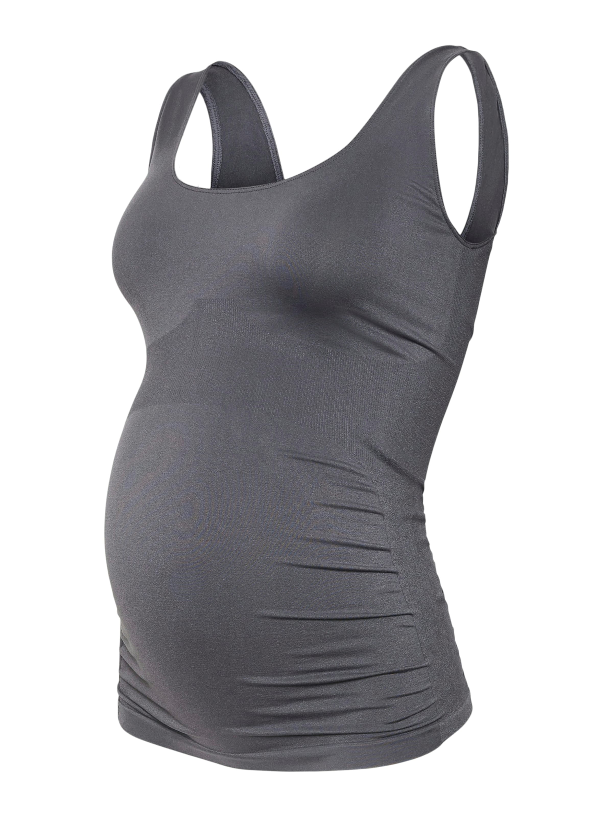 MAMALICIOUS Sportovní top 'MLHEAL' – šedá: přední strana