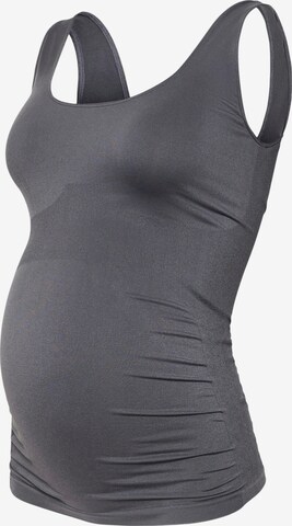 MAMALICIOUS Top 'MLHEAL' in Grau: Vorderseite