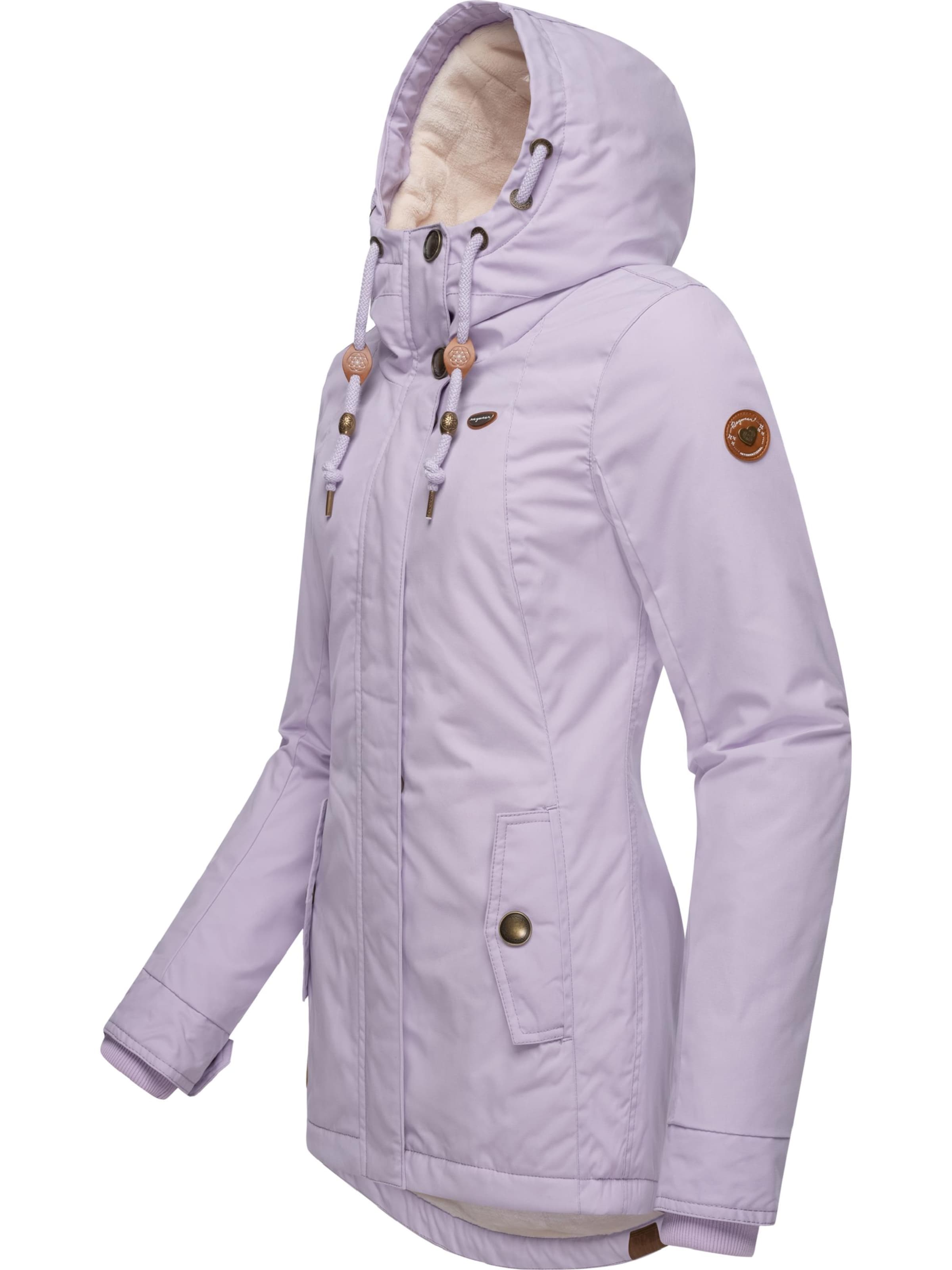 Giacca invernale 'Monade' di Ragwear in lilla