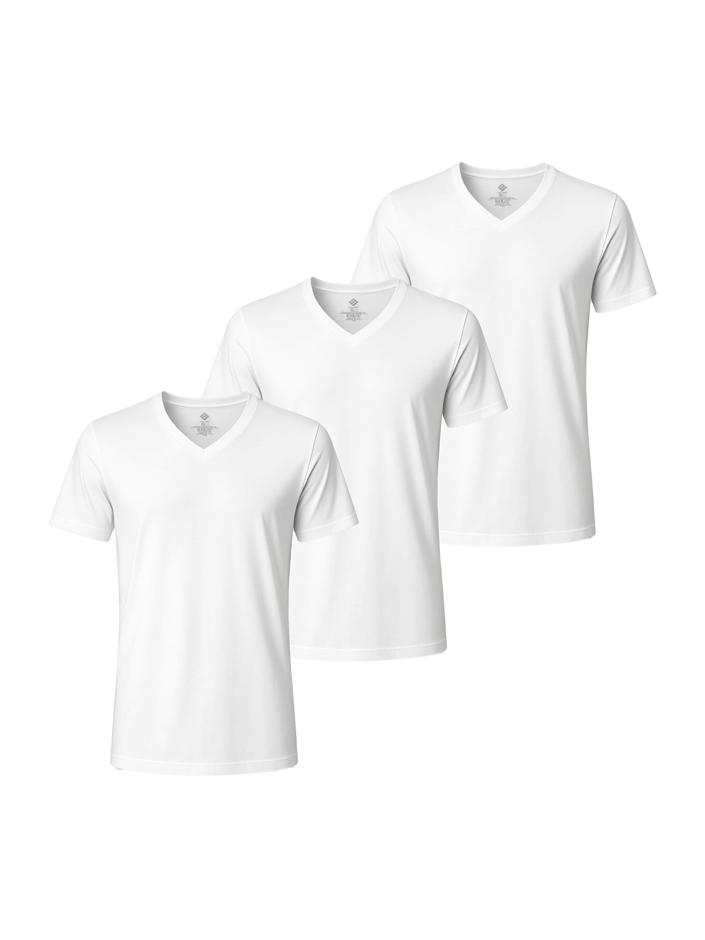 Nur Die Shirt in Wit: voorkant