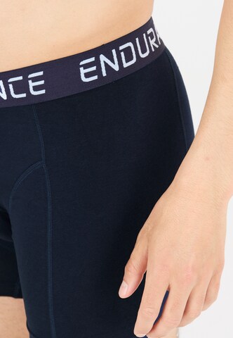 ENDURANCE Boxer shorts 'Burke' in Blue