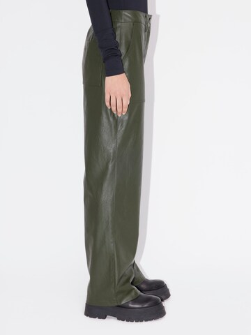 Wide Leg Pantalon 'Indira' LeGer by Lena Gercke en vert