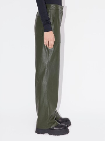 LeGer by Lena Gercke - Pierna ancha Pantalón 'Indira' en verde