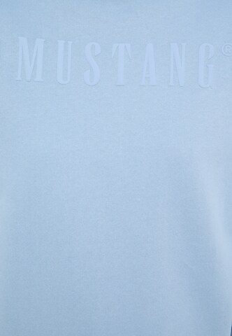 MUSTANG Sweatshirt 'Aberdeen' in Blue