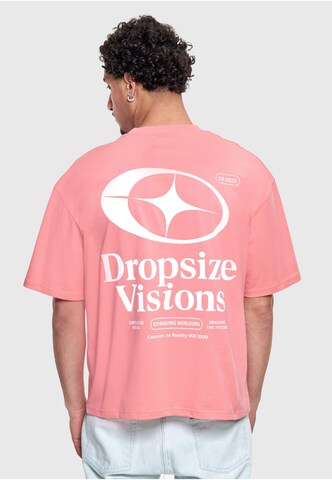 Dropsize T-Shirt in Pink: Vorderseite