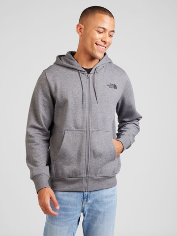 THE NORTH FACE - Sudadera con cremallera 'Simple Dome' en gris: frente