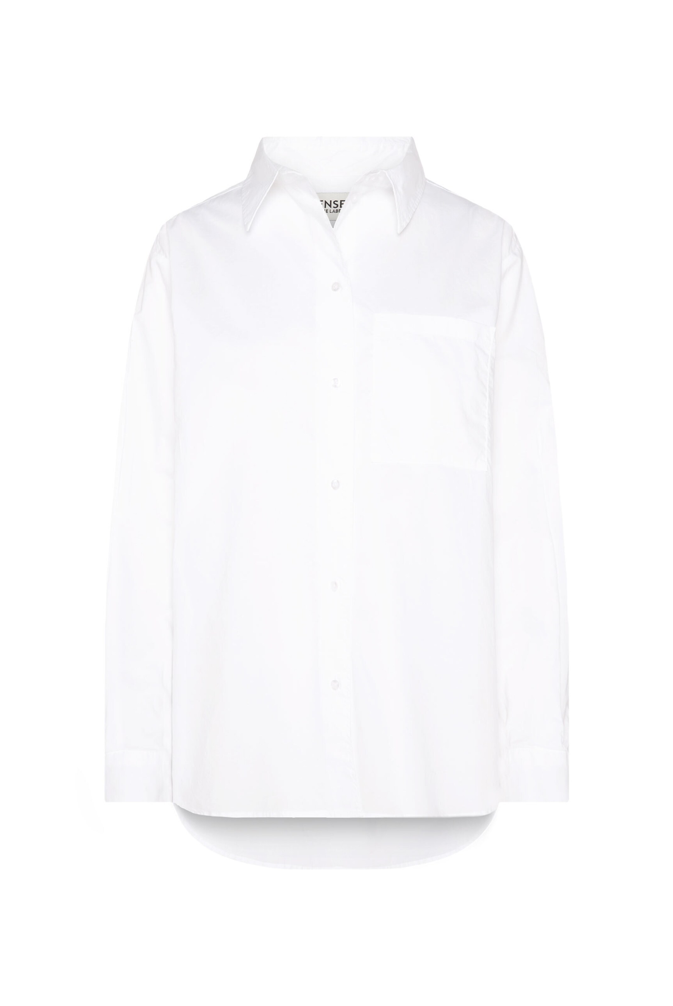 SENSES.THE LABEL Blouse in White: front