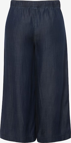 Ulla Popken Szeroka nogawka Spodnie w kolorze niebieski