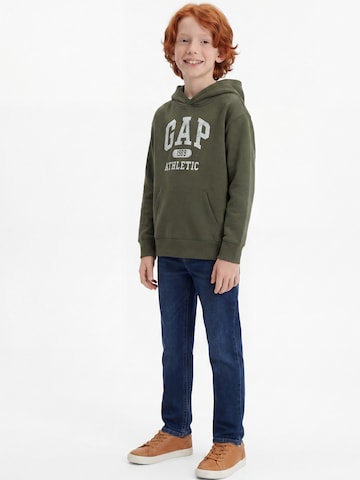 GAPSweater majica 'HERITAGE' - zelena boja: prednji dio