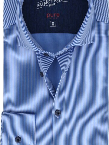 PURE Slim fit Button Up Shirt in Blue