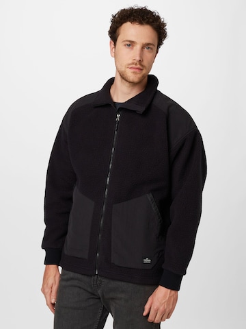 Kathmandu Funktionele fleece-jas in Zwart: voorkant