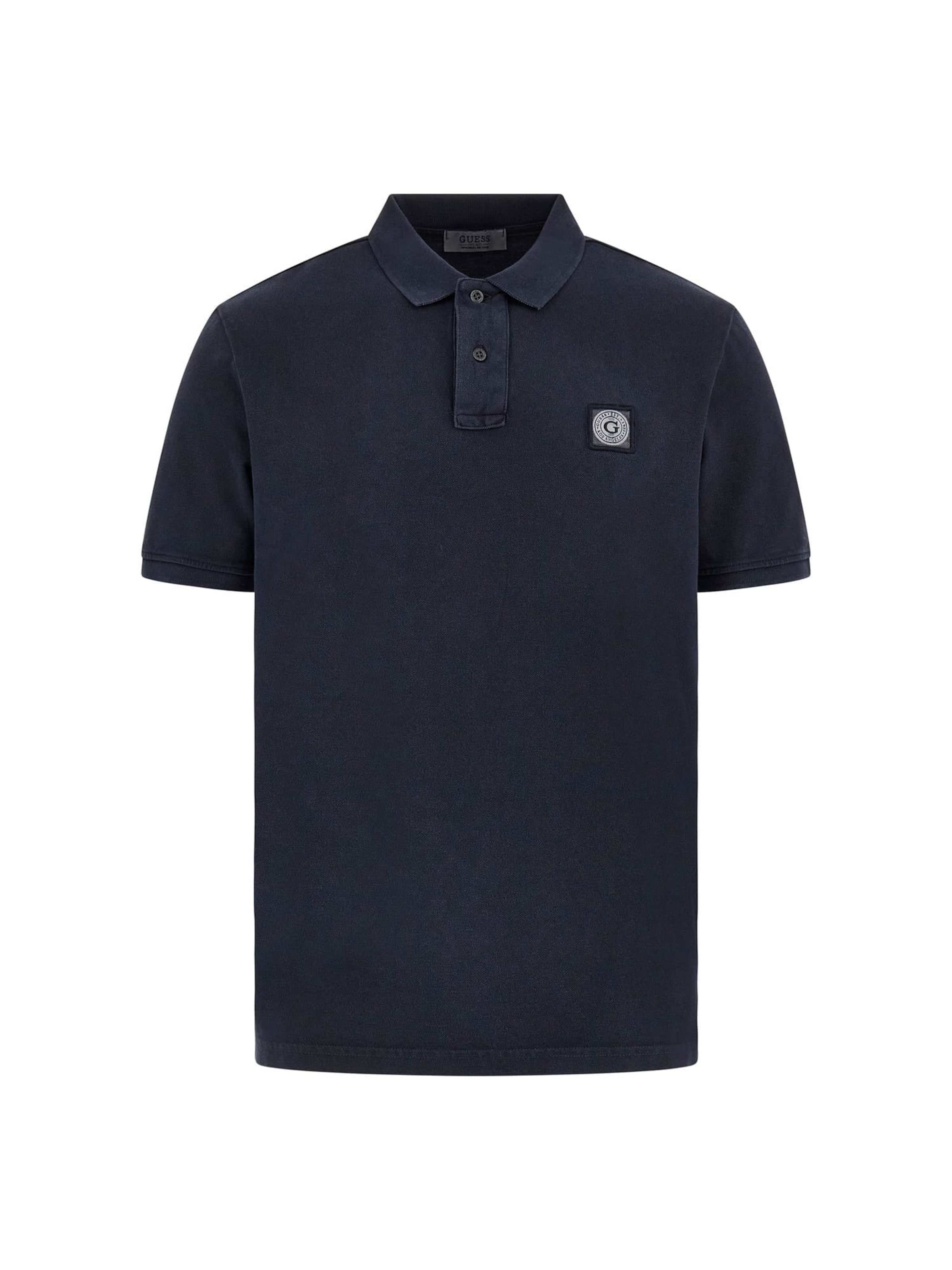 GUESS Μπλουζάκι σε μπλε: μπροστά