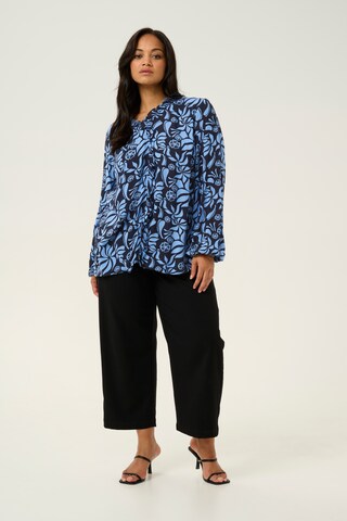 KAFFE CURVE Bluse 'Ellena' in Blau