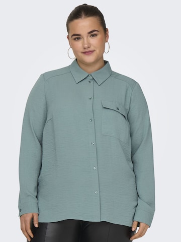 Camicia da donna di ONLY Carmakoma in verde
