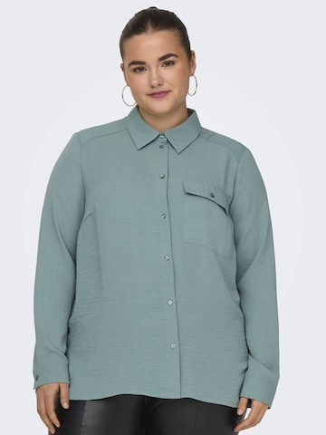 ONLY Carmakoma Blouse in Groen