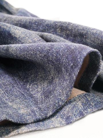 Regular Pantalon 'YOLIGEX Lockere Leinenhose Batik-Muster mit Gummibund' yoligex en bleu