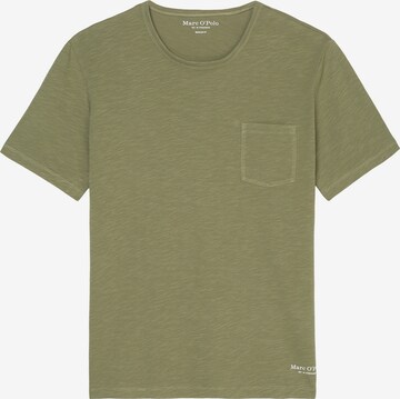 T-Shirt Marc O'Polo en vert : devant