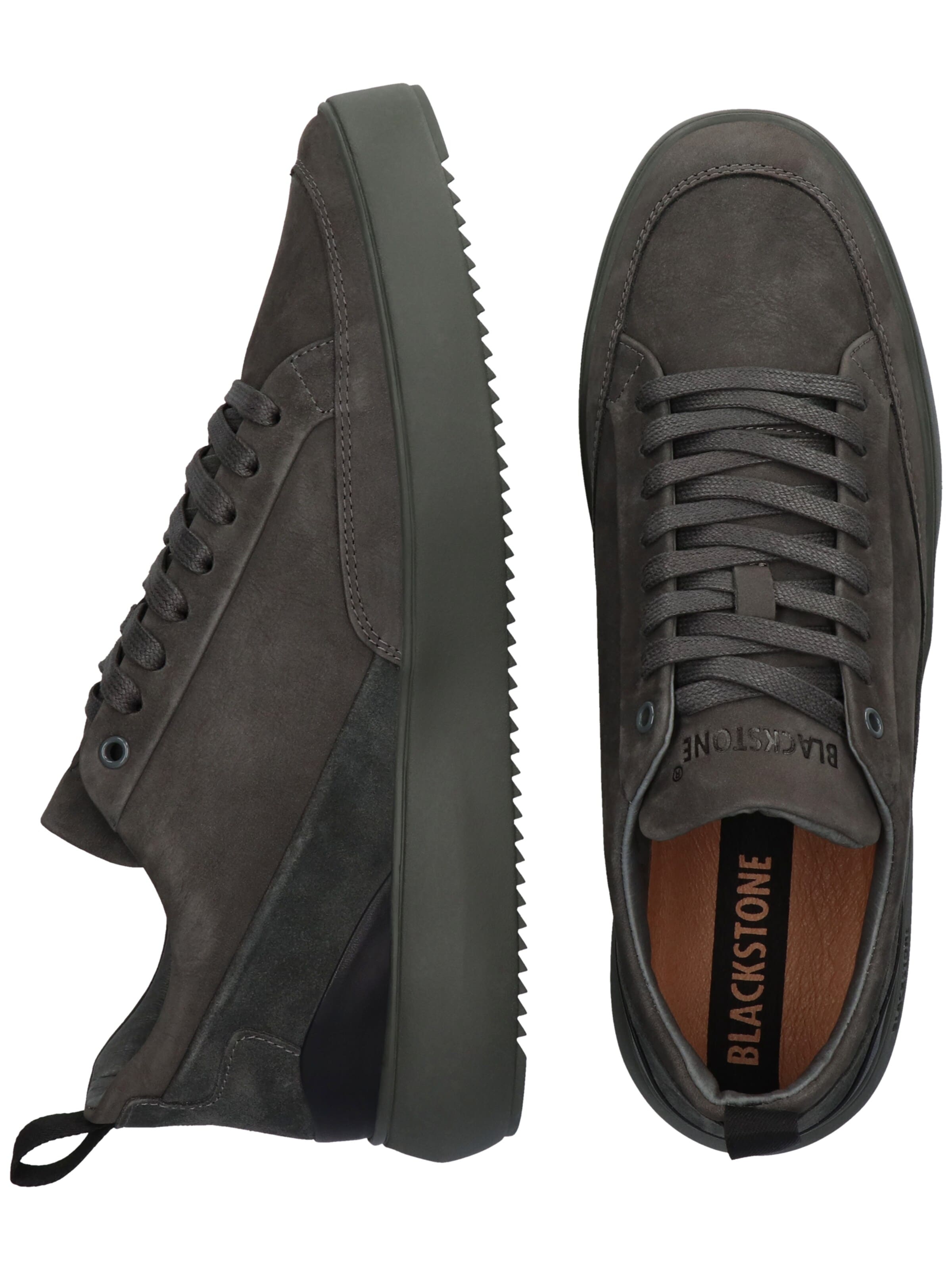 BLACKSTONE Låg sneaker 'DAXTON' i grå