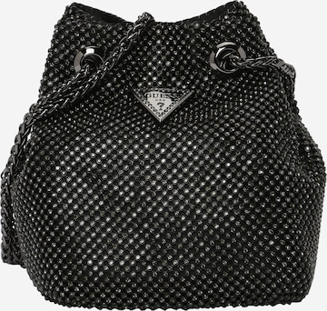 GUESS Τσάντα πουγκί 'Lua' σε μαύρο: μπροστά