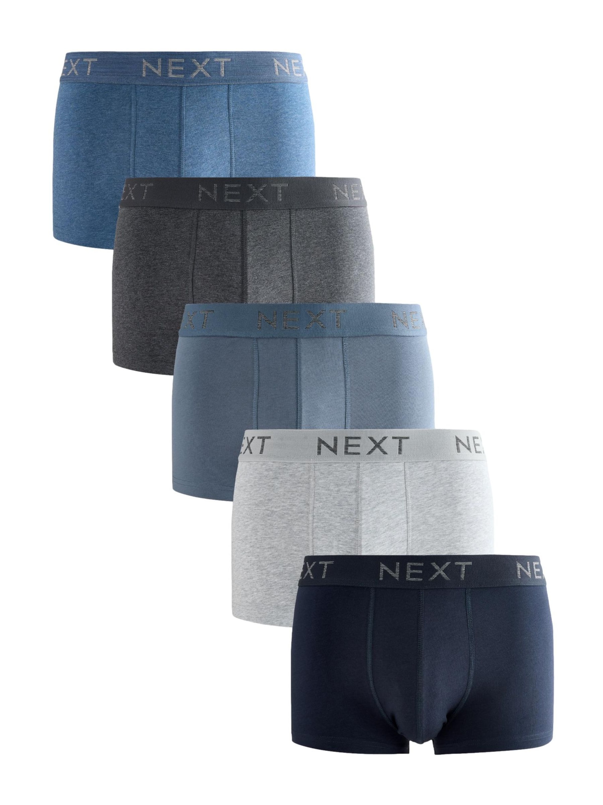 Next Boxerky - Modrá: predná strana