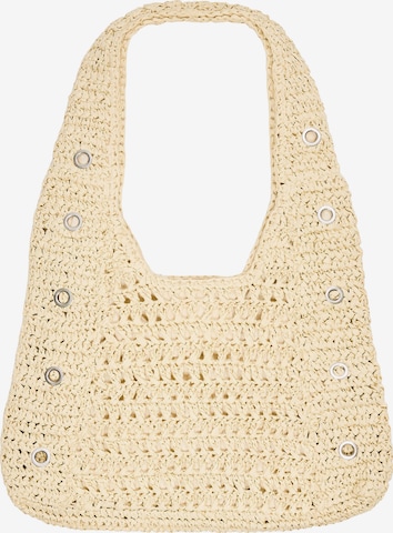 Bershka Ostoskassi värissä beige: etupuoli