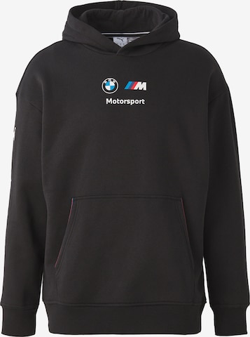 PUMA Свитшот 'BMW M Motorsport Essentials' в Черный: спереди