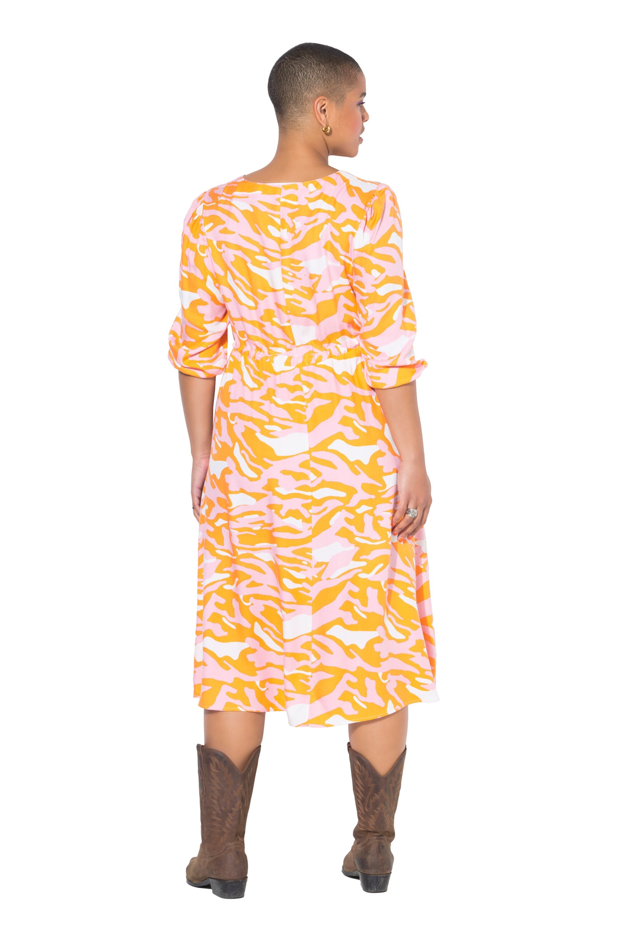 Studio Untold Dress in Orange