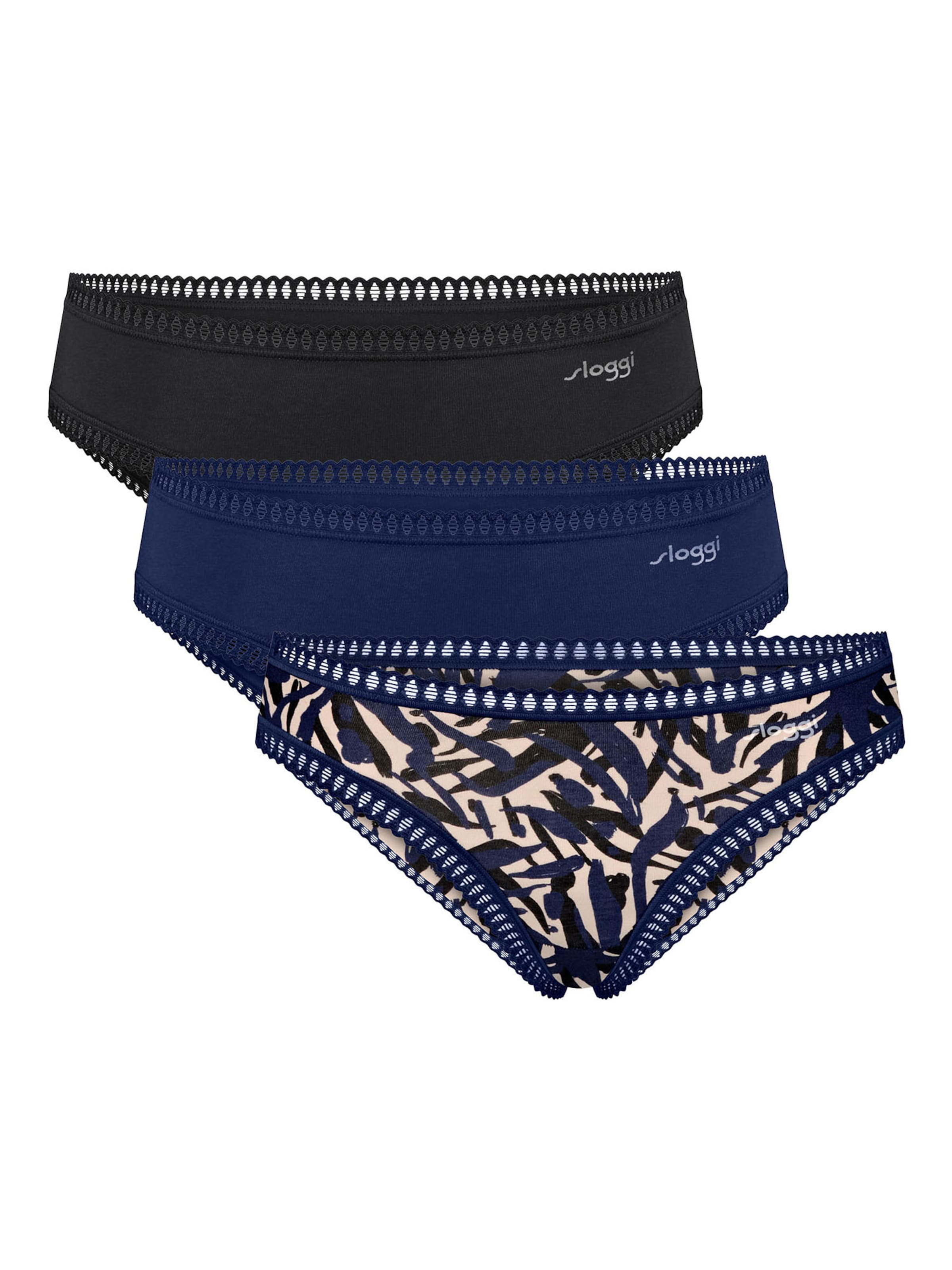 SLOGGI Minislip ' Blue GO Crush ' in Beige: Vorderseite