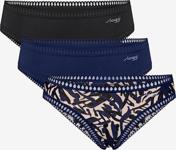SLOGGI Minislip ' Blue GO Crush ' in Beige: Vorderseite
